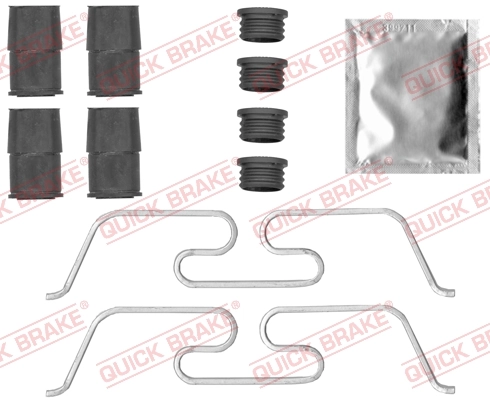 Accessory Kit, disc brake pad